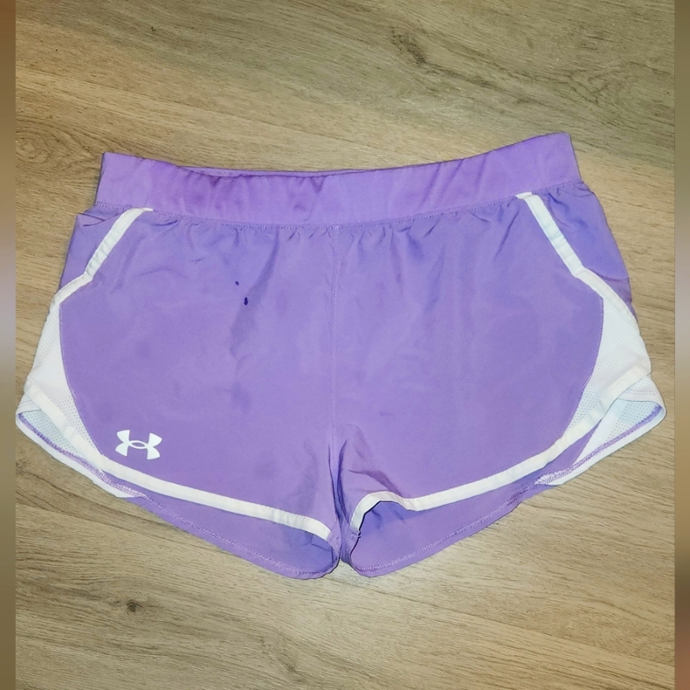 Under Armour Women's Lavender Athletic Shorts